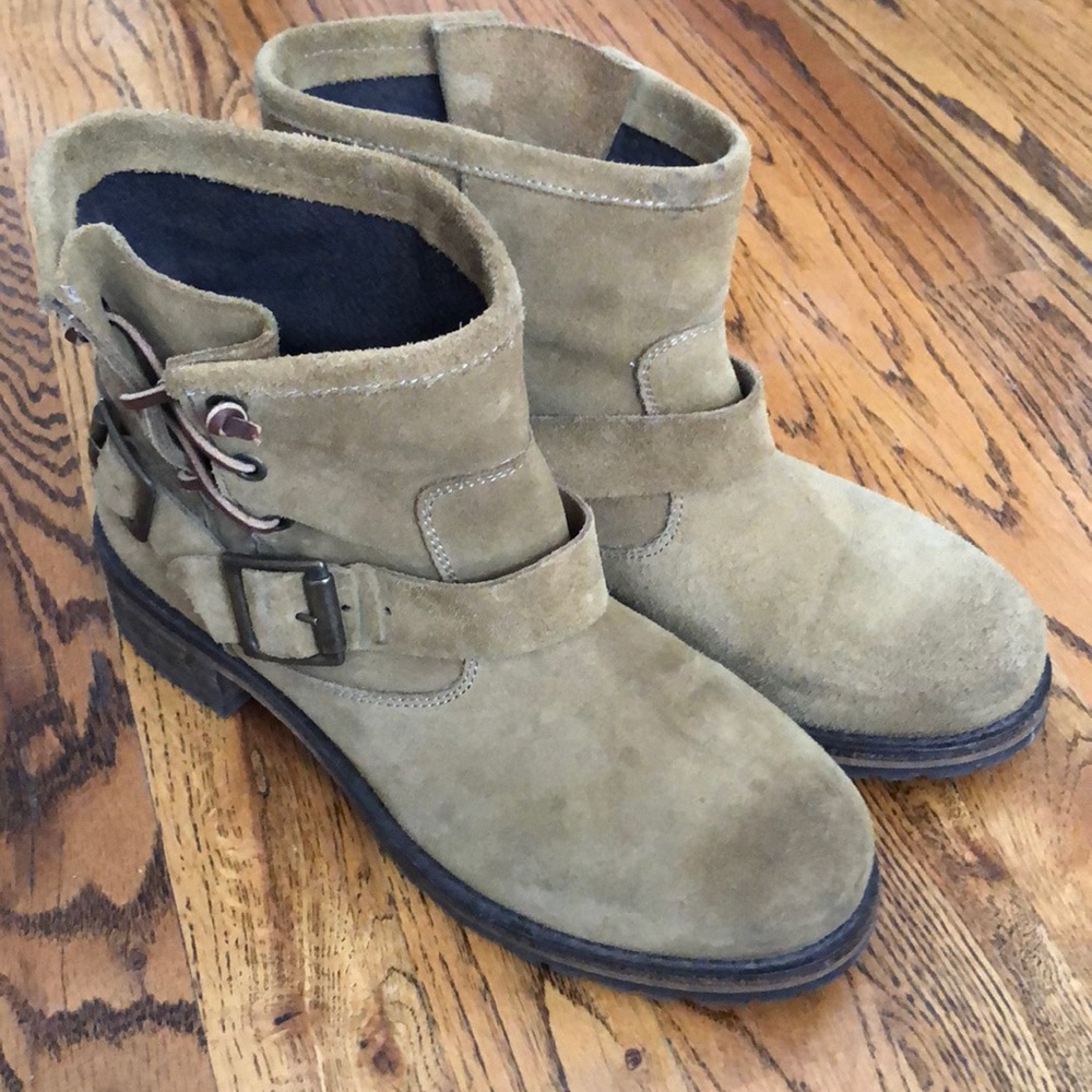 Jeffery Campbell sueded engineer bootie